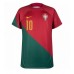 Portugal Bernardo Silva #10 Hemmatröja VM 2022 Kortärmad